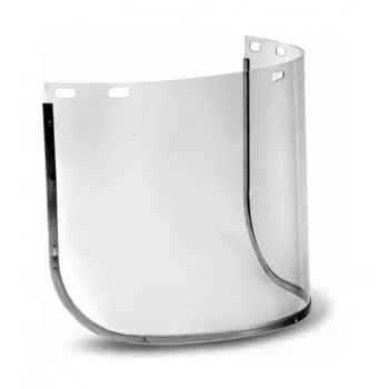 VISOR DE POLICARBONATO RIBETE ALUMINIO 8 X 16