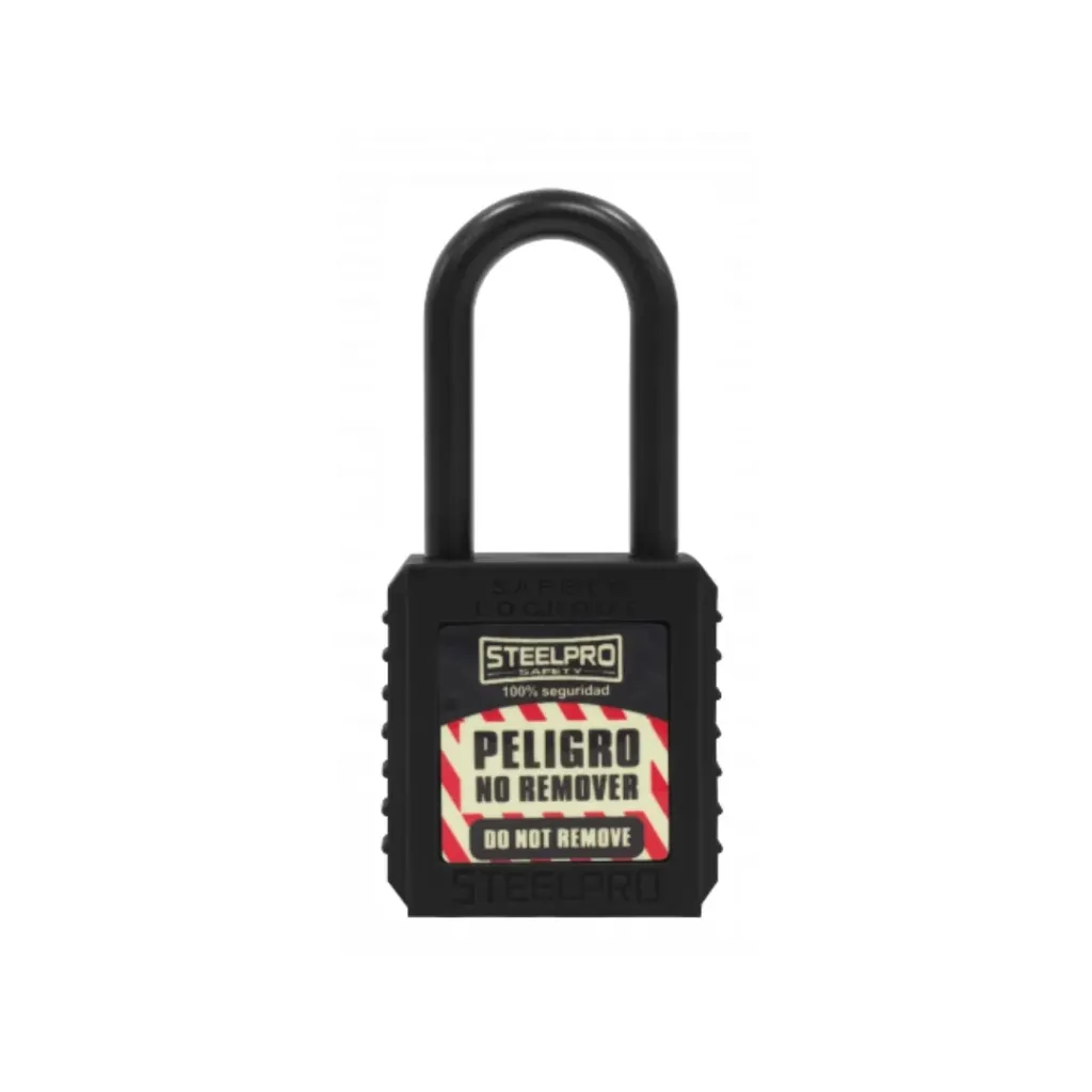 [CAND002] CANDADO STEELPRO DIELECTRICO NEGRO