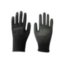 GUANTES PALMA PU NEGRO